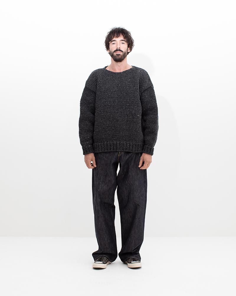 visvim AMPLUS CREW L/S W サイズ1 チャコール visvim AMPLUS CREW L/S W サイズ1 チャコール visvim AMPLUS CREW L